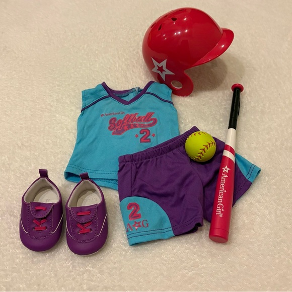 Retired American Girl Softball Set II - Picture 11 of 12